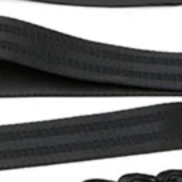 COPY - THINK ROYLN Bar Bag- Shiny Black with Gun Metal (NWT) - Picture 4 of 5